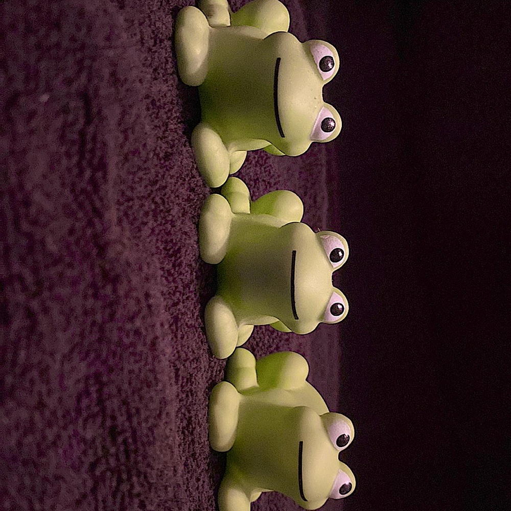 3 little froggy guys